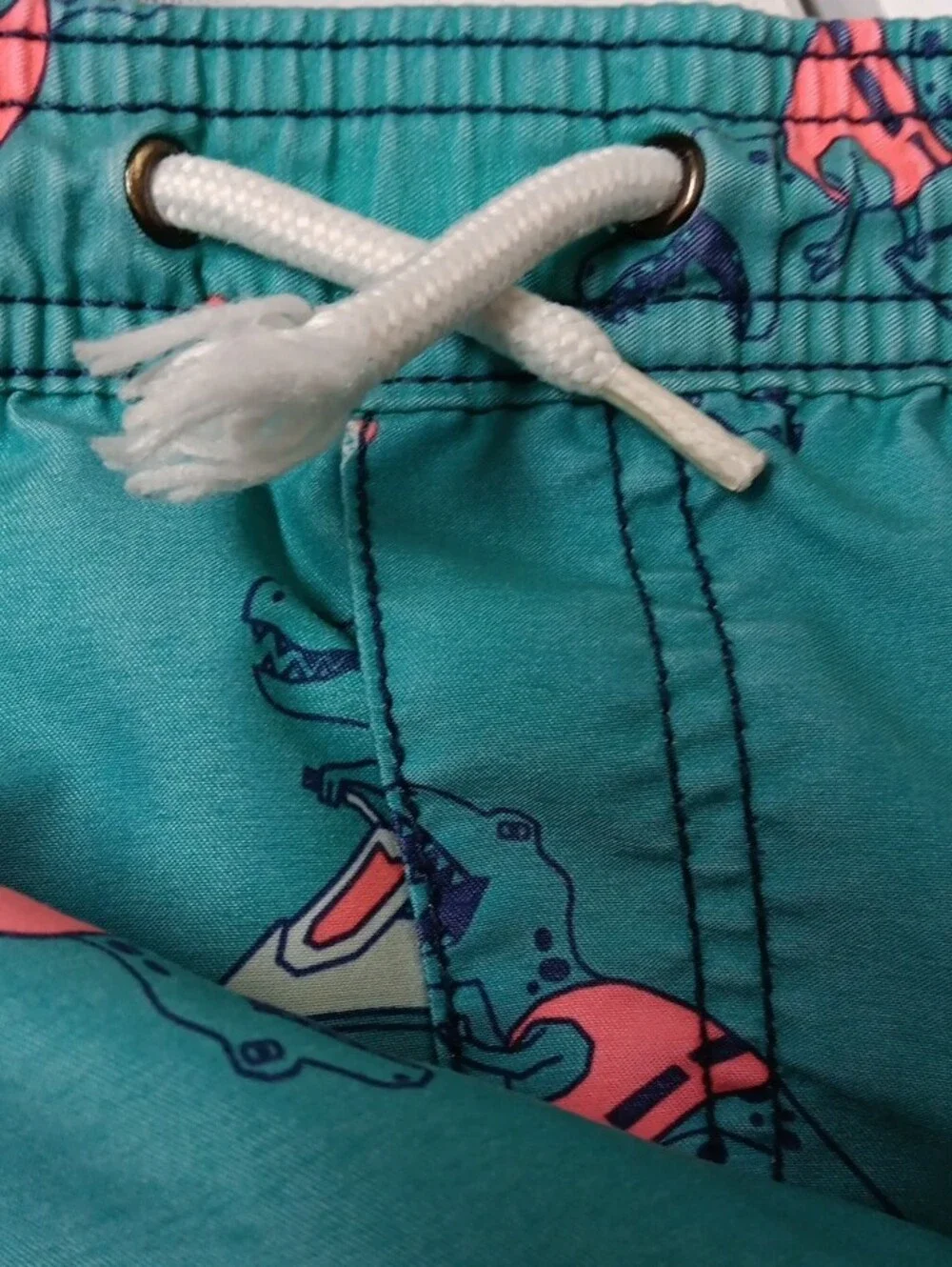 Carters teal swim